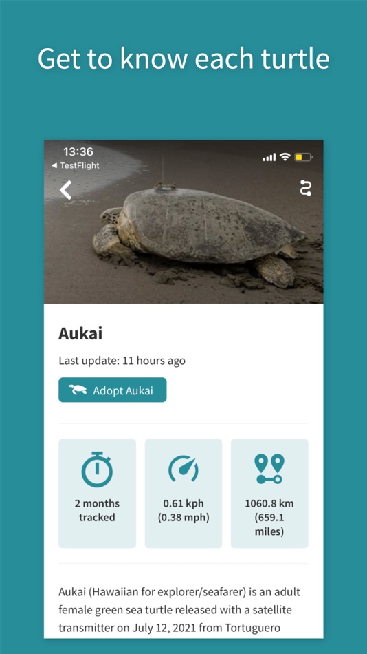 #2. STC Turtle Tracker (iOS) 由: SEA TURTLE CONSERVANCY, INC.