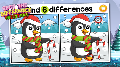 Spot The Difference Christmasのおすすめ画像1