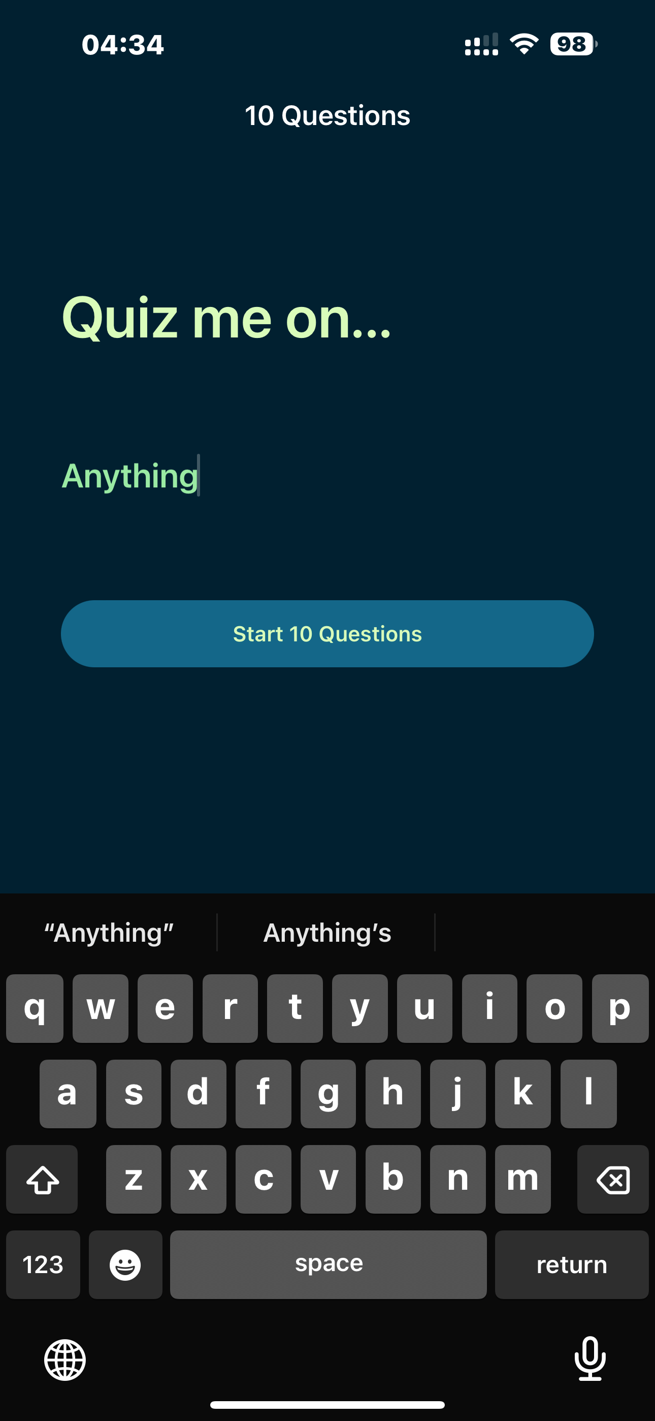 Quiz Me - AI Quiz Maker