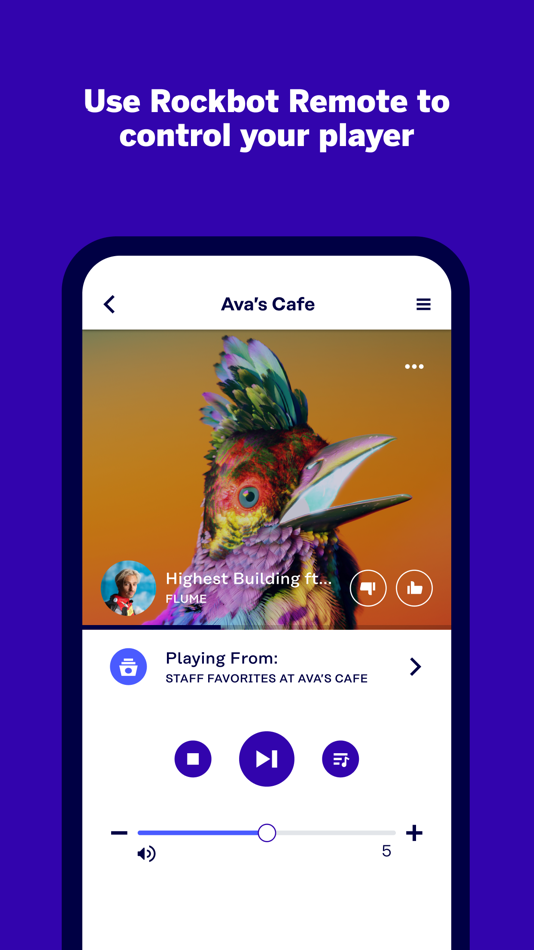 #2. Rockbot Remote (iOS) Bởi: Rockbot, Inc.