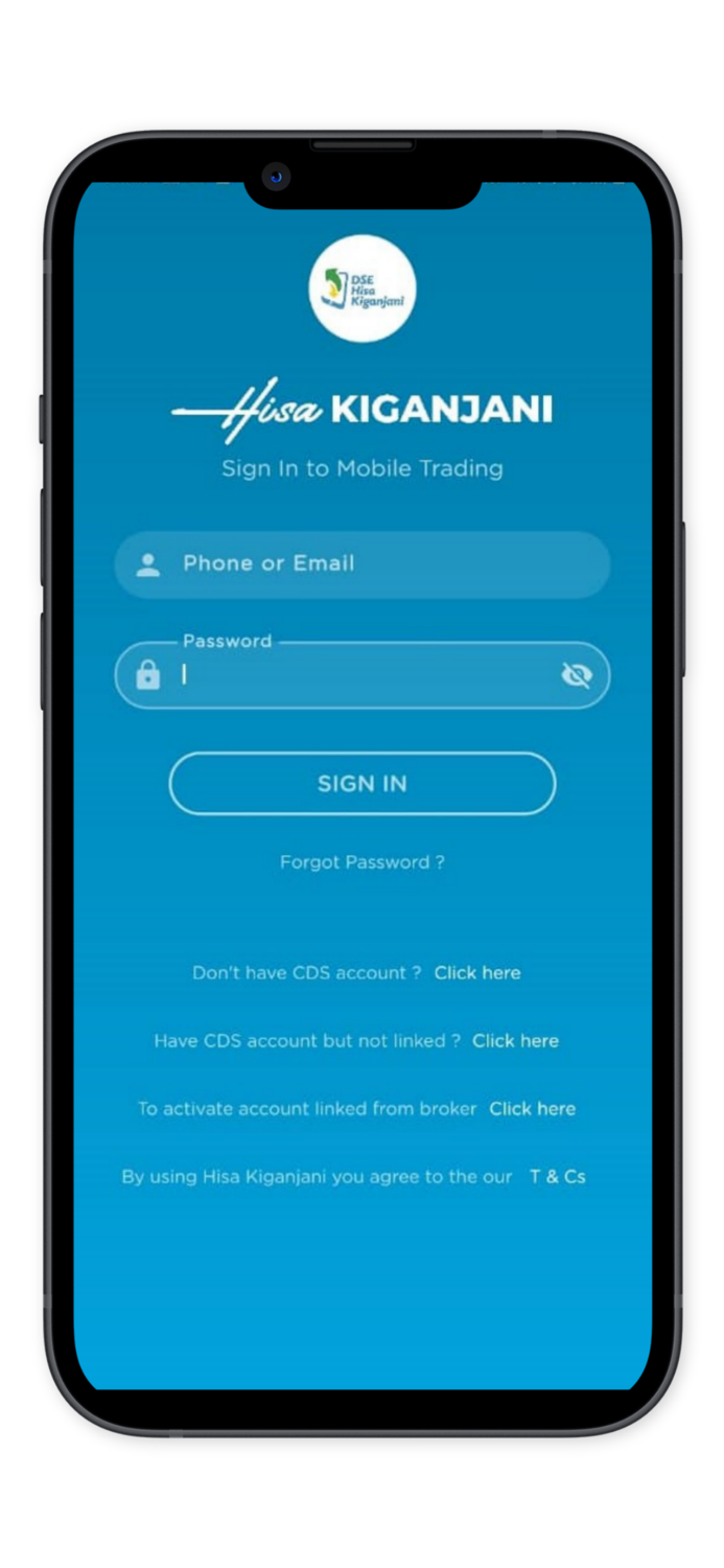 Mobile Trading Platform