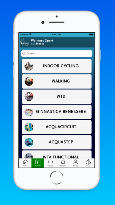 Wellness Sport Screenshot