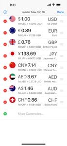 Currency Today screenshot #4 for iPhone