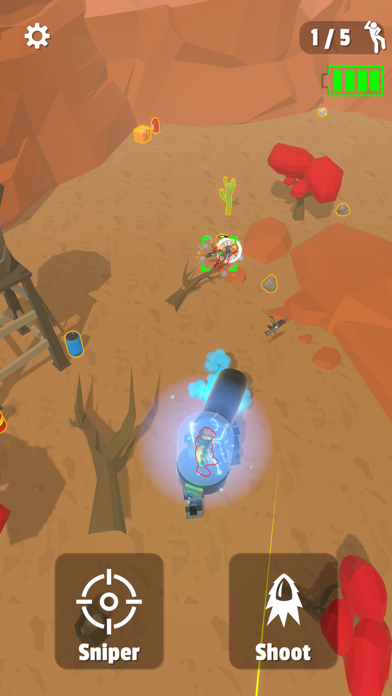 Human Bullet Gun Screenshot