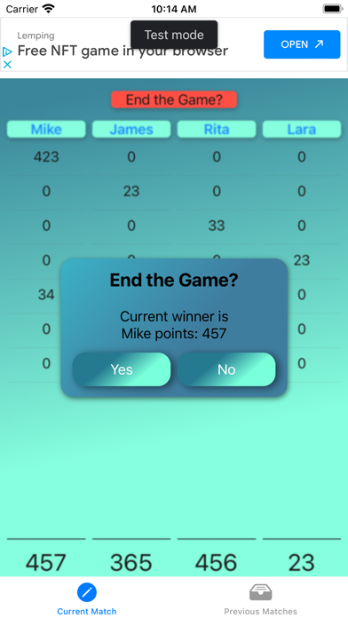 EZ Domino Score Keeping Pad Screenshots