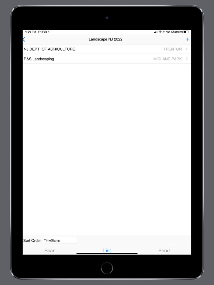 NJLCA Exhibitor Data Collector