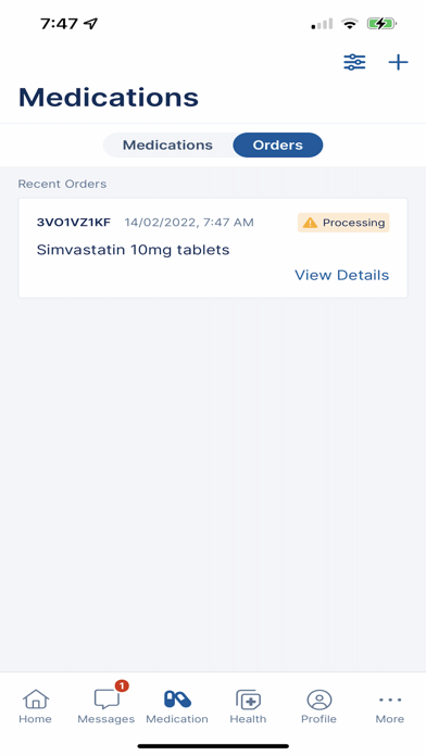 BWT Prescriptions Screenshot