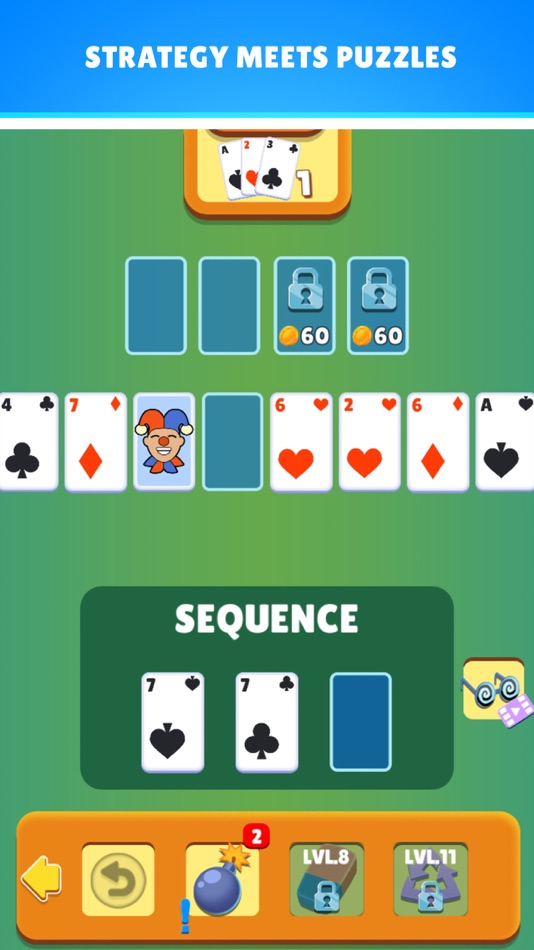 #2. FreeCell Match Three Fusion (iOS) 由: Maysalward UK