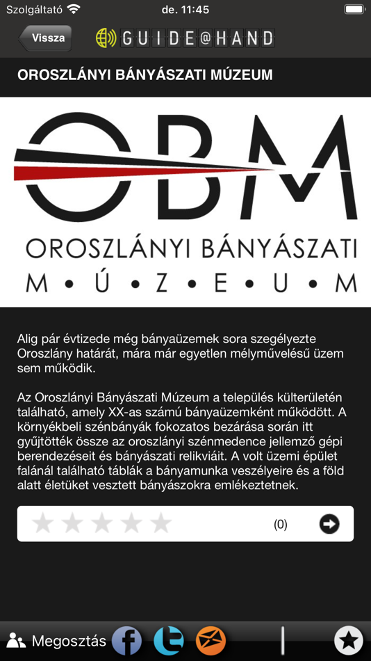 #4. GUIDE@HAND Bányajáró (iOS) Podle: MTA SZTAKI