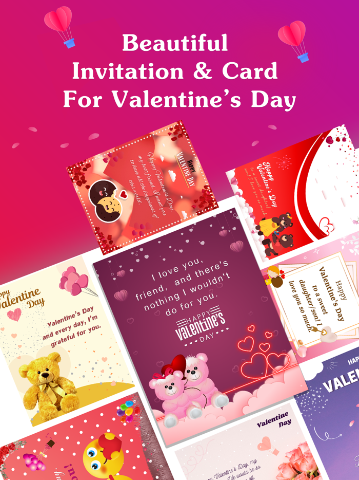 Valentines Day Greetings Card