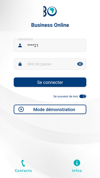 BANK OF AFRICA BUSINESS ONLINE Screenshot