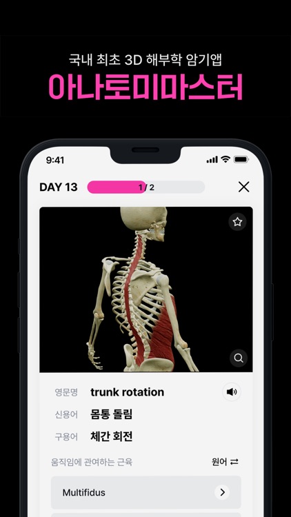 아나토미마스터 - 이파마스터가 만든 해부학 암기앱