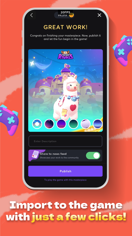 #4. Thetan Creator: Create & Play (iOS) 由: WOLFFUN CO., LTD