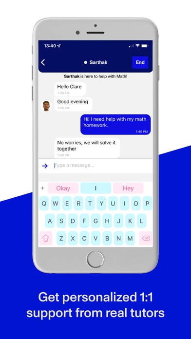 Paper Education: K-12 Tutoring Screenshot