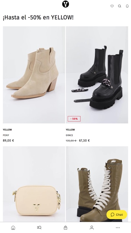 Yellow: Moda y calzado online