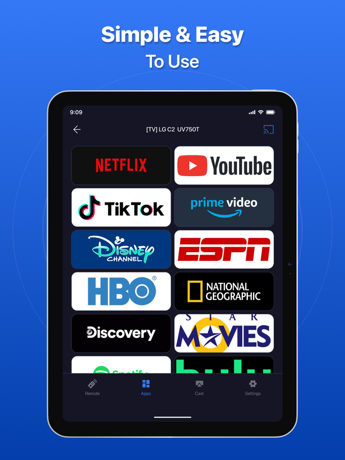 Universal Remote TV Control .
