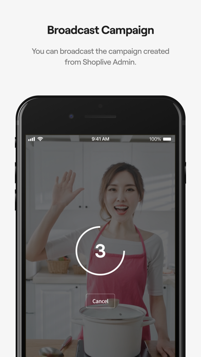 Shoplive Studio Screenshot