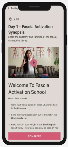 Game screenshot Yoga Fascia School apk
