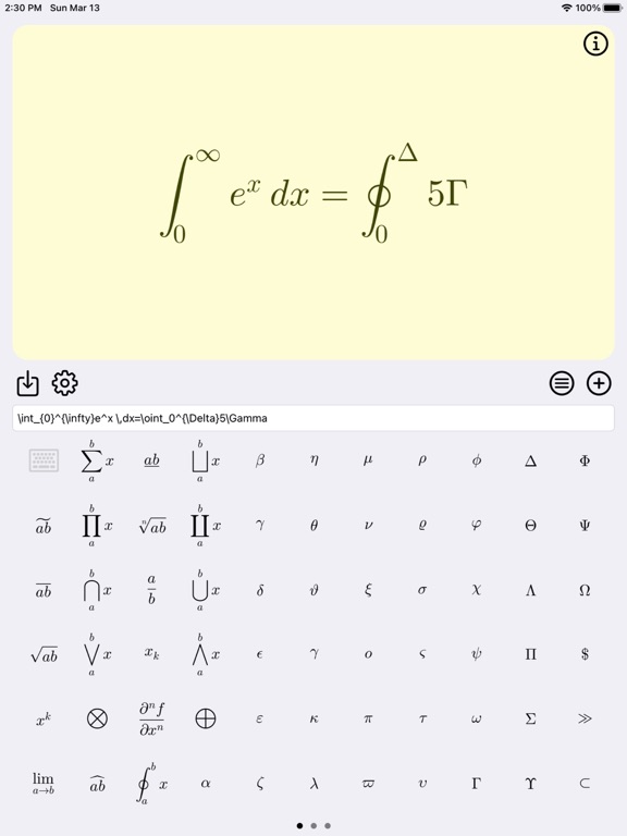 Latex Equation Editorのおすすめ画像6