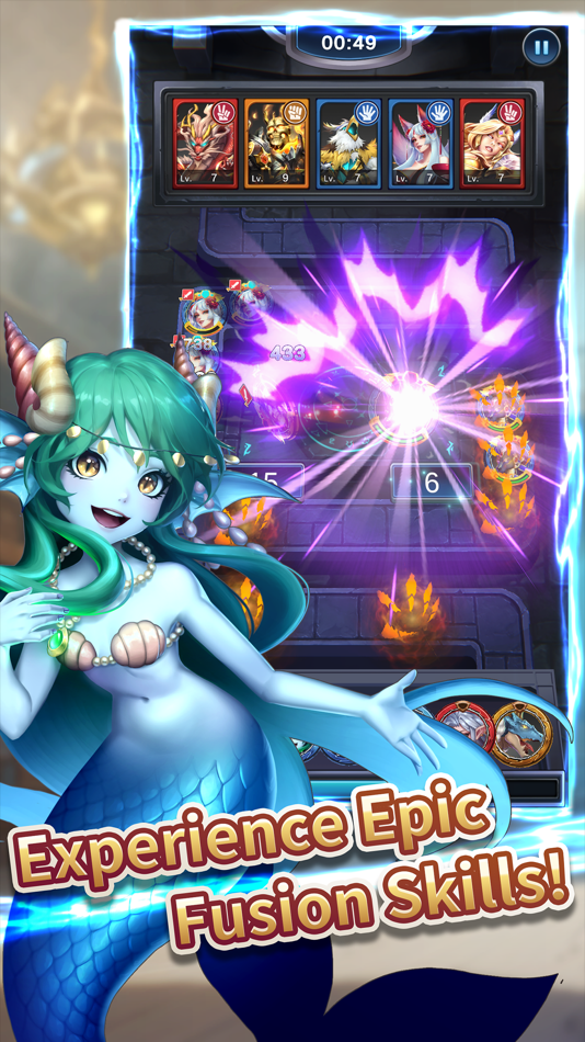 #2. Monster Frontline (iOS) 由: HUNG WELL International