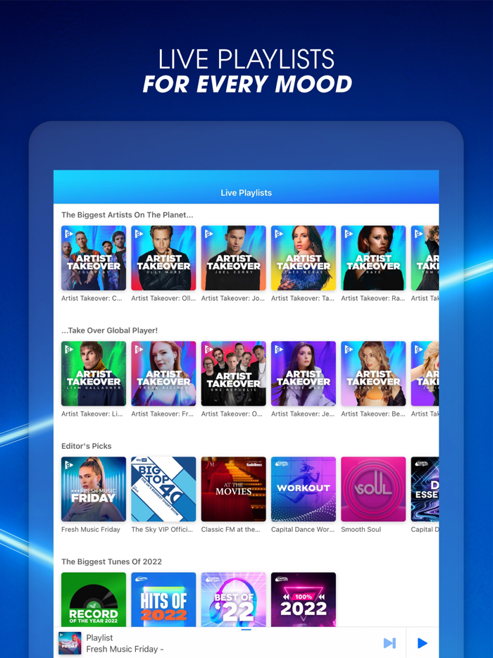 Global Player Radio and Podcasts