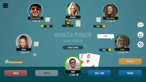 Kindza Poker - Texas Holdem screenshot 1
