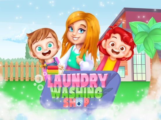 Laundry Washing Shop iPad screenshot