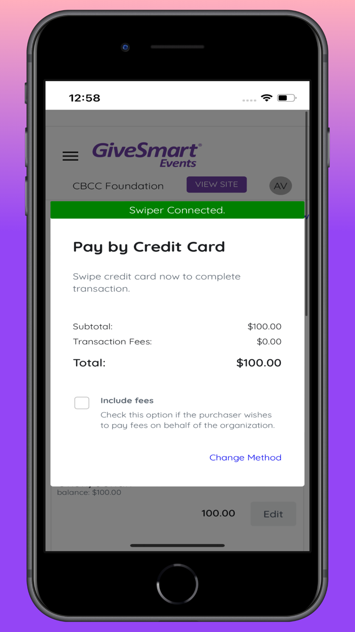 GiveSmart Events Admin