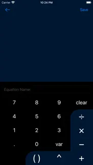 variable calculator iphone screenshot 2