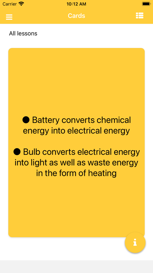 #6. GCSE Physics Flashcards (iOS) Podle: Saman Wijenayake