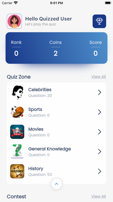 Quizzed Screenshot