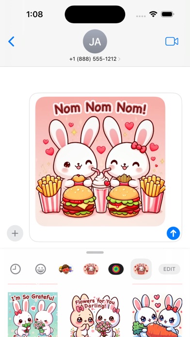 Screenshot #1 pour BunnyBasket Valentines