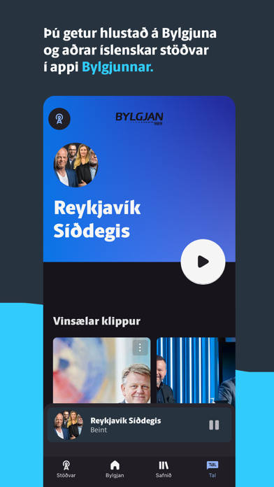 Bylgjan Screenshot