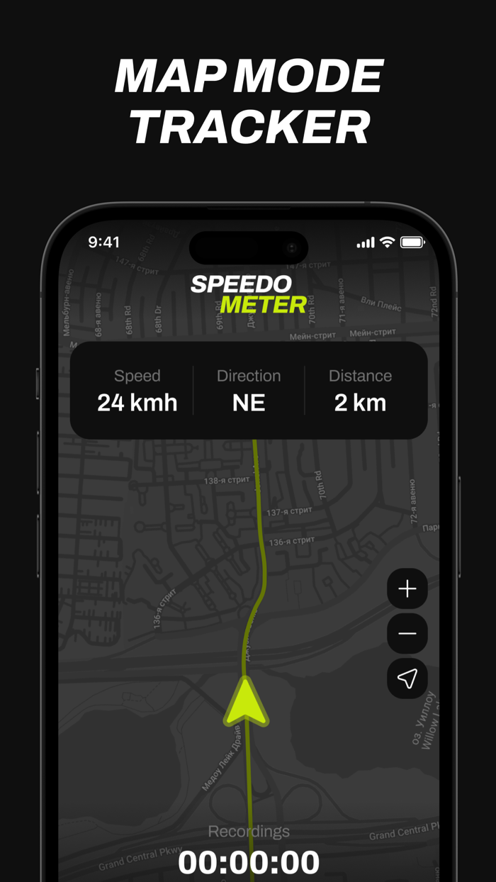 Speed GPS Tracker Speedometer