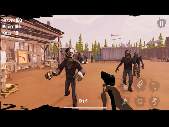 ‎Zombie Camp Apocalypse Screenshot