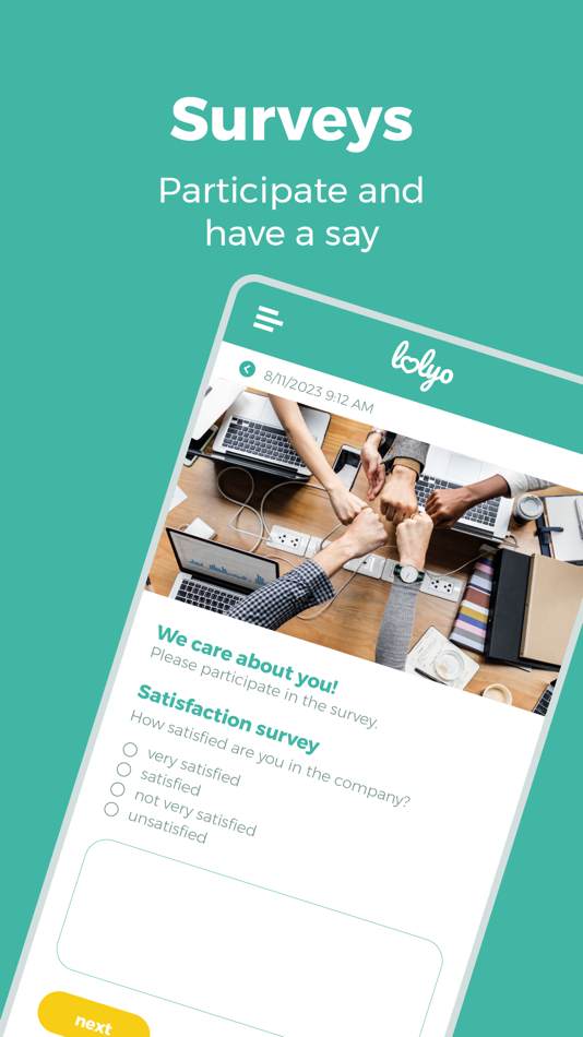 #6. LOLYO Employee-App (iOS) 由: cycoders GmbH