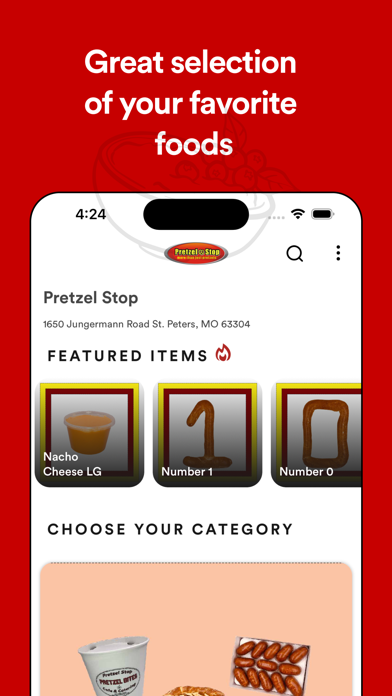 Pretzel Stop Restaurant Screenshot
