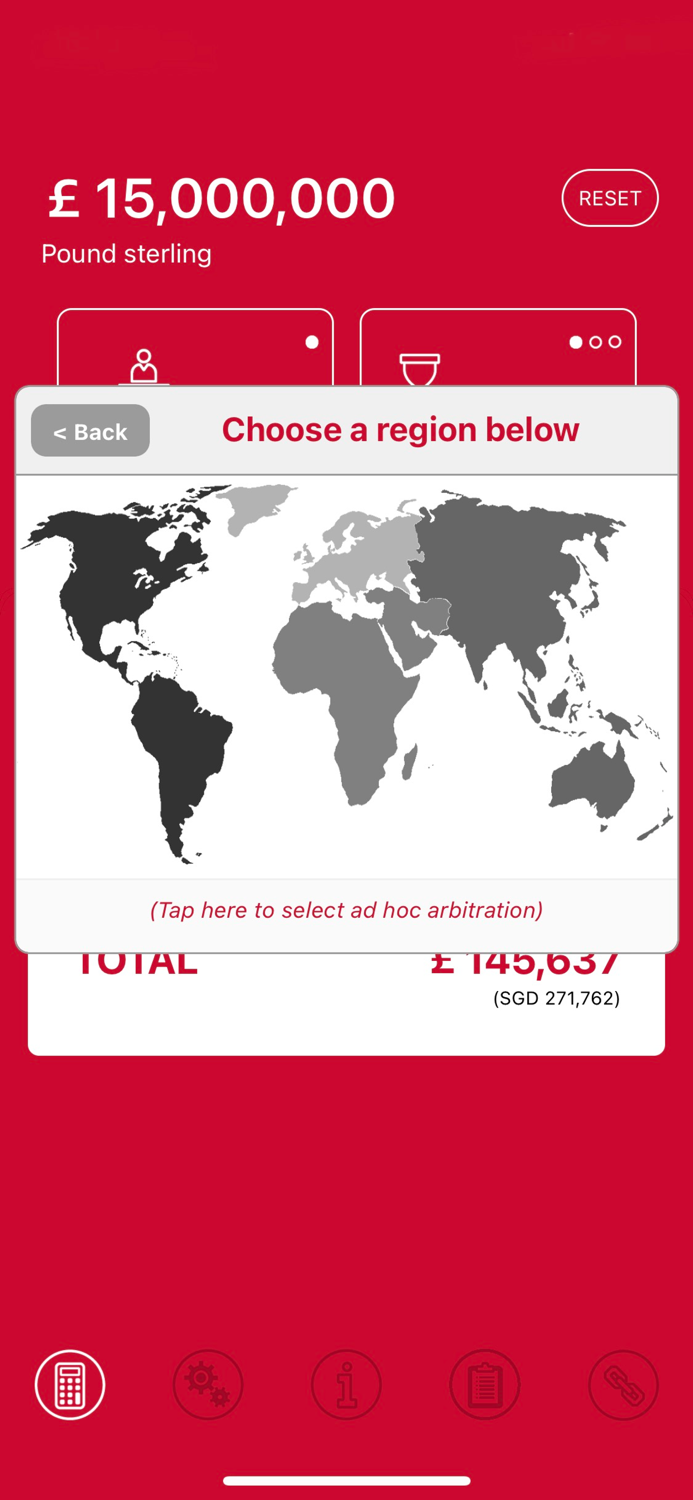 Arbitration Pricing Calculator