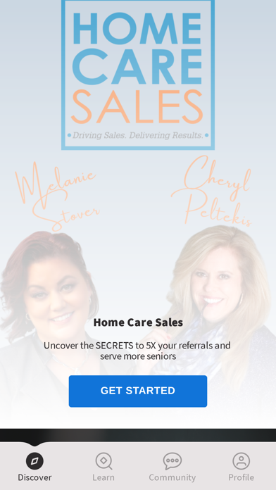 Home Care Sales Screenshot