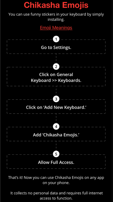 Chikasha Emojis Screenshot