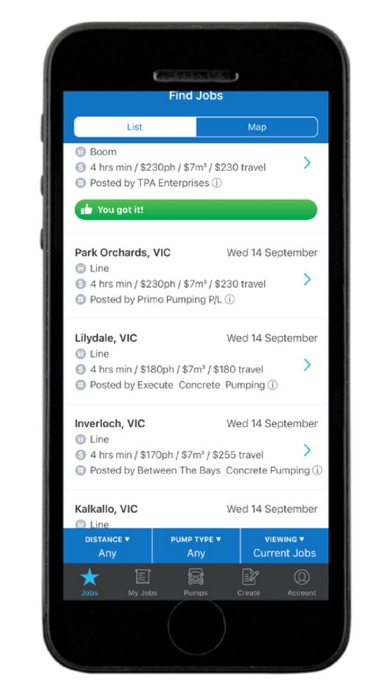 PUMP CONNECT Screenshot