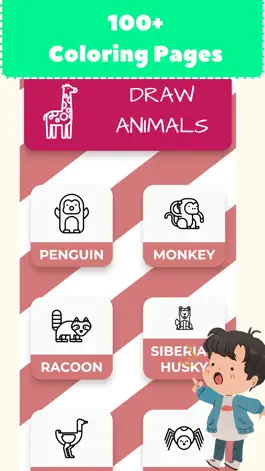 Game screenshot Animal Coloring - Kids mod apk
