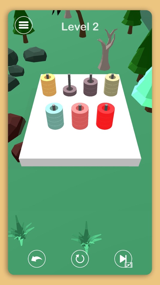 #1. Ring Color Sort (iOS) By: Arjun Cherukuri