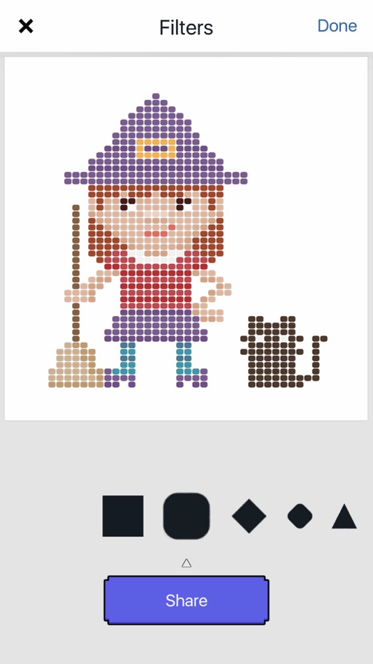 #2. Paint by Numbers : Pixel Art (iOS) 由: Hoa Dang