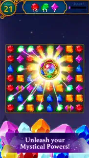 jewels magic: mystery match3 iphone screenshot 2