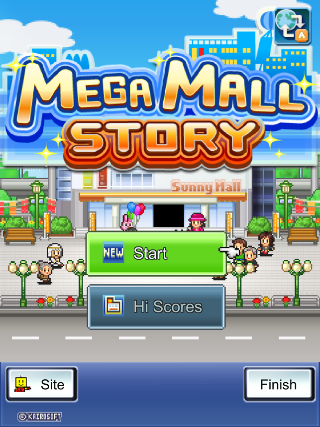 ‎Captura de tela da história do Mega Mall