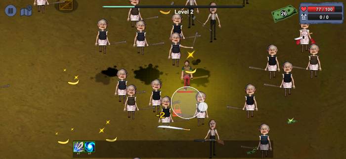 Granny Monsters vs Friends