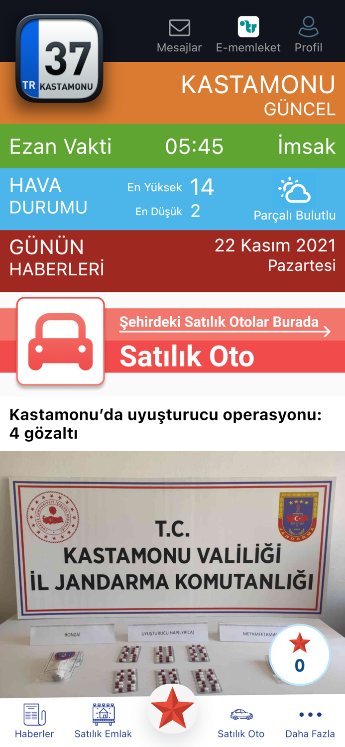 Kastamonu Şehir App