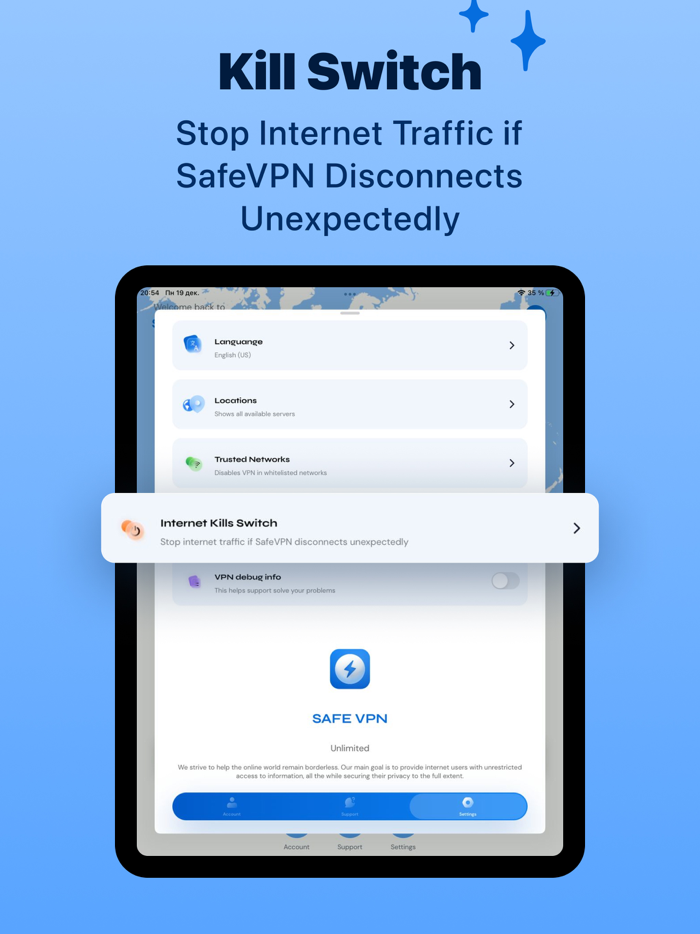 Safe app VPN - turbo fast surf