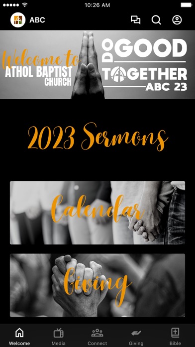 Athol Baptist Church Screenshot
